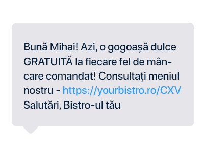 Link în propriul domeniu