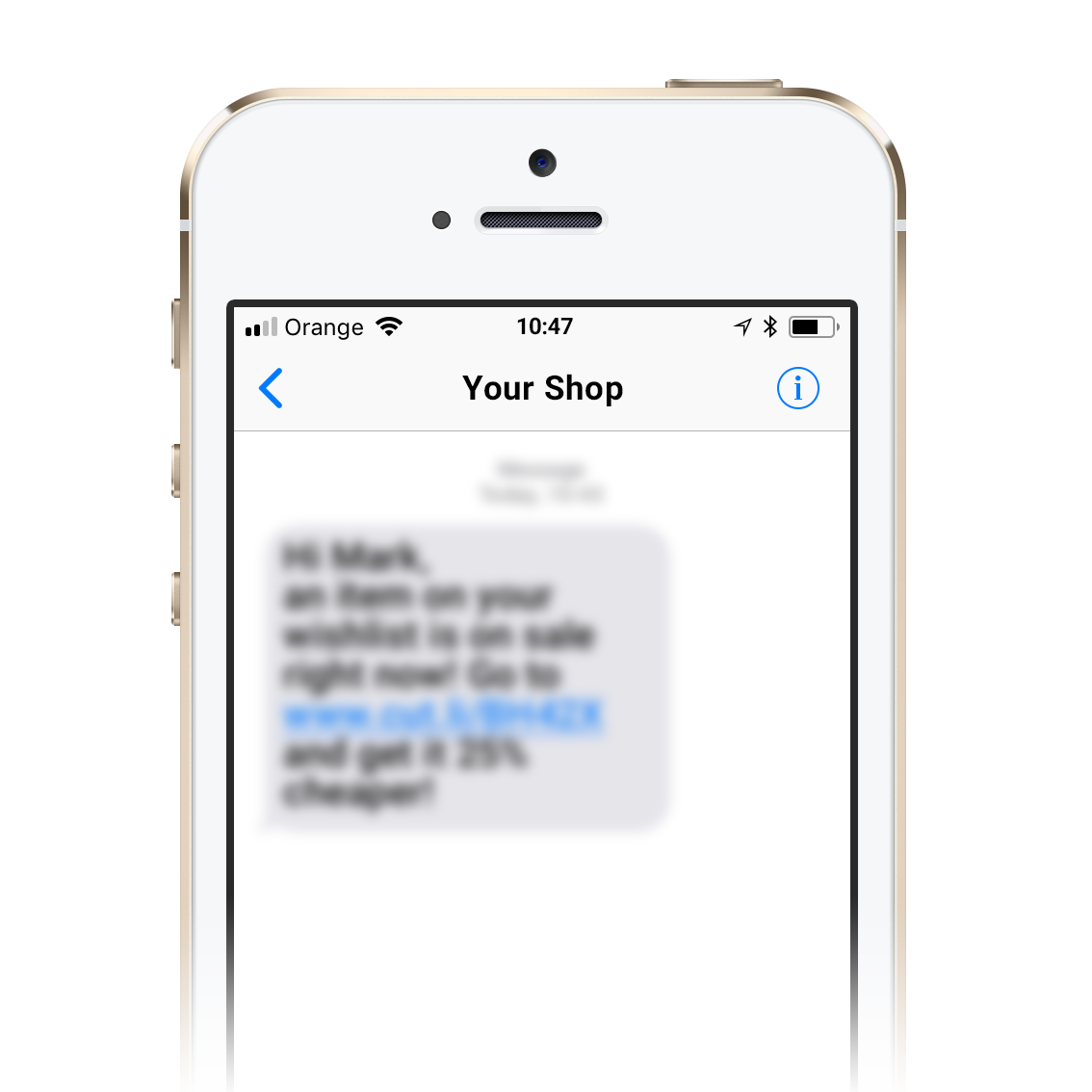 SMS sender name